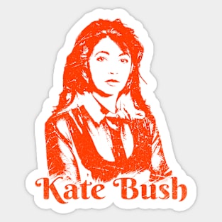 Kate bush retro vintage simple T - Shirt Sticker